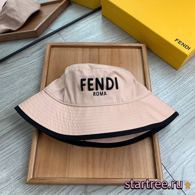 FENDI | Bucket Peach Hat - 1