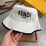 FENDI | Bucket White Hat - 6