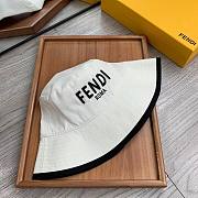 FENDI | Bucket White Hat - 5