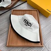 FENDI | Bucket White Hat - 3