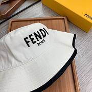 FENDI | Bucket White Hat - 2