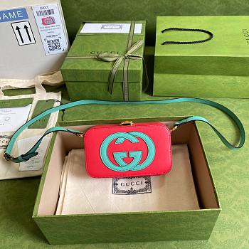 GUCCI | Interlocking G Mini Red bag - ‎658230 - 17x10x5.5cm