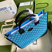 GUCCI | Children's GG Blue Tote Bag - 550763 - 33.5x31.5x7.5cm - 4