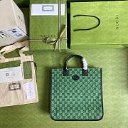 GUCCI | Children's GG Green Tote Bag - 550763 - 33.5x31.5x7.5cm - 4