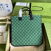 GUCCI | Children's GG Green Tote Bag - 550763 - 33.5x31.5x7.5cm - 5