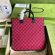 GUCCI | Children's GG Red Tote Bag - 550763 - 33.5x31.5x7.5cm - 5