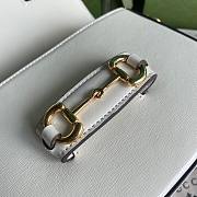 GUCCI | Horsebit 1955 Mini White Bag - 658574 - 20.5x14x5cm - 5