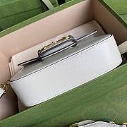 GUCCI | Horsebit 1955 Mini White Bag - 658574 - 20.5x14x5cm - 4