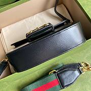 GUCCI | Horsebit 1955 Mini Black Bag - 658574 - 20.5x14x5cm - 4