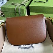 GUCCI | Horsebit 1955 Mini Brown Bag - 658574 - 20.5x14x5cm - 3
