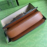 GUCCI | Horsebit 1955 Mini Denim Bag - 658574 - 20.5x14x5cm - 4
