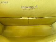 CHANEL | Small Classic Handbag Silver Metal Yellow- A01113 - 25.5cm - 2