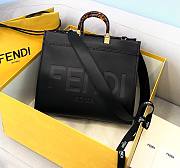 FENDI | Medium Tote Bag Sunshine Shopper Black - 8BH386 - 35x17x31cm  - 1