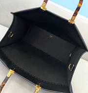 FENDI | Medium Tote Bag Sunshine Shopper Black - 8BH386 - 35x17x31cm  - 5