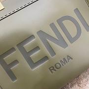FENDI | Medium Tote Bga Sunshine Shopper Green - 8BH386 - 35x17x31cm  - 2
