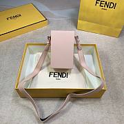 FENDI | Vertical Box Pink Bag - 8BT339 - 10.5x17x 7cm - 5