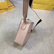 FENDI | Vertical Box Pink Bag - 8BT339 - 10.5x17x 7cm - 2