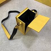 FENDI | Vertical Box Yellow Bag - 8BT339 - 10.5x17x 7cm - 5