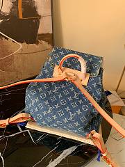 Louis Vuitton | Sac A Dos Denim Backpack - M44460 -28x30x19cm - 5