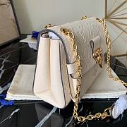 Louis Vuitton | Vavin BB White Bag - M44554 - 21x15x8cm - 3