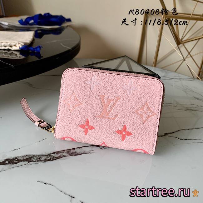 Louis Vuitton | Zippy Coin purse Pink - M80408 - 11x8.5x2cm - 1