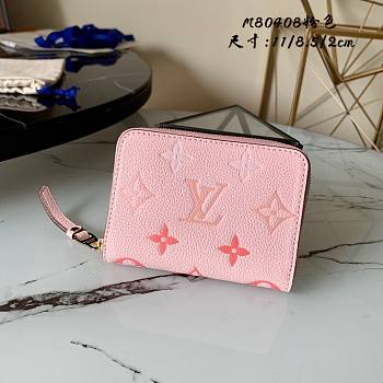 Louis Vuitton | Zippy Coin purse Pink - M80408 - 11x8.5x2cm
