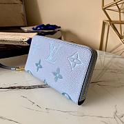 Louis Vuitton | Zippy Wallet Blue - M80403 - 19.5x10.5x2.5cm - 3