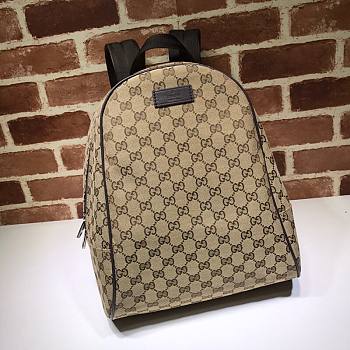 Gucci | GG Canvas Backpack - 449906 - 30x35x13cm