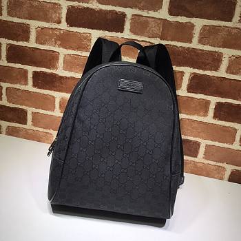 Gucci | GG Canvas Backpack Black - 449906 - 30x35x13cm