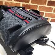 Gucci | GG Black Backpack - 495563 - 34x42x16cm - 5