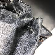 Gucci | GG Black Backpack - 495563 - 34x42x16cm - 3