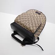 Gucci | GG Supreme Bee Backpack - 427042 - 25x32x11cm - 3