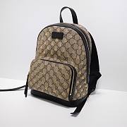 Gucci | GG Supreme Bee Backpack - 427042 - 25x32x11cm - 4