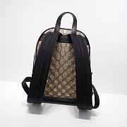 Gucci | GG Supreme Bee Backpack - 427042 - 25x32x11cm - 5