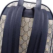 Gucci | GG Supreme Bee Backpack - 427042 - 25x32x11cm - 6