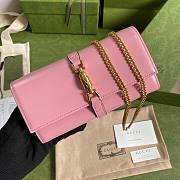 Gucci | Jackie 1961 Chain Wallet Pink - 652681 - 19x10x3.5cm - 5