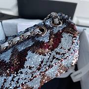 CHANEL | Christmas Limited Edition Sequins Flap Bag - AS1078 - 15x22x7cm - 2