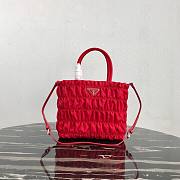 PRADA | Red Nylon Tote - 1BG321 - 30x9x23cm - 1