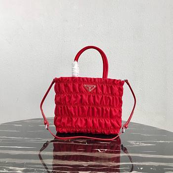 PRADA | Red Nylon Tote - 1BG321 - 30x9x23cm