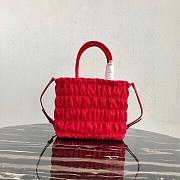 PRADA | Red Nylon Tote - 1BG321 - 30x9x23cm - 3