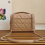 PRADA | Large Nappa Leather Spectrum Beige Bag - 1BD231 - 27x18.5x9cm - 5