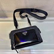 PRADA | Re-Nylon and leather shoulder bag - 2VH130 - 22x14x3.5cm - 3