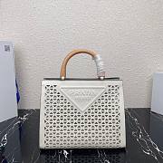 PRADA | Tote White Bag- 1BG405 - 24x37x16cm - 1