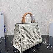 PRADA | Tote White Bag- 1BG405 - 24x37x16cm - 3