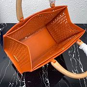 PRADA | Orange White Bag- 1BG405 - 24x37x16cm - 5