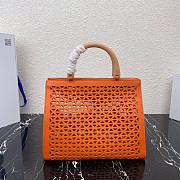 PRADA | Orange White Bag- 1BG405 - 24x37x16cm - 2