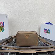 PRADA | Beige D Leather Cross-Body Bag - 1BH082 - 22x15x9cm - 1