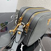PRADA | Grey D Leather Cross-Body Bag - 1BH082 - 22x15x9cm - 5