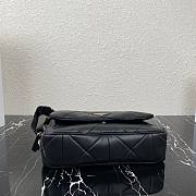 PRADA | Black System nappa leather patchwork bag - 1BD291 - 28x18x7.5cm - 3