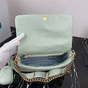 PRADA | Mint System nappa leather patchwork bag - 1BD291 - 28x18x7.5cm - 2